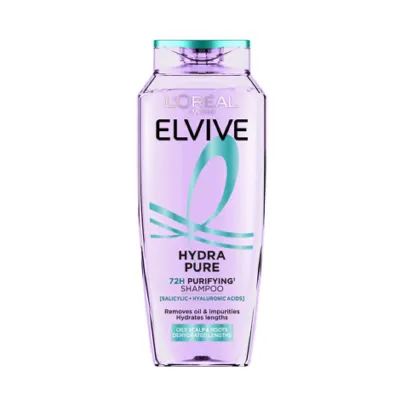 L'Oreal Elvive Hydra Pure 72H পিউরিফাইং শ্যাম্পু 400ml
