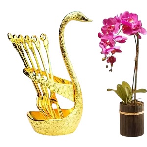 Golden Spoon Showpiece