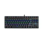 Rapoo V500 Pro 87 ব্যাকলিট মেকানিক্যাল গেমিং কিবোর্ড – কালো