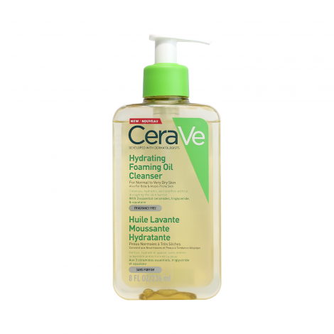 CeraVe হাইড্রেটিং ফোমিং অয়েল ক্লেনজার 236ml