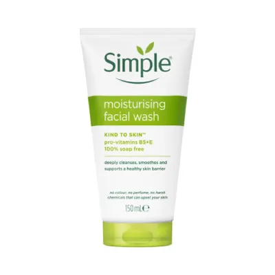 Simple Kind to Skin ময়েশ্চারাইজিং ফেস ওয়াশ 150ml