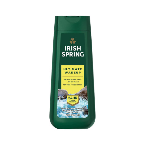 Irish Spring Ultimate Wakeup ময়েশ্চারাইজিং ফেস ও বডি ওয়াশ 591ml