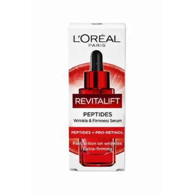 L'Oreal Revitalift অ্যান্টি-রিঙ্কল + এক্সট্রা ফার্মিং ফাস্ট অ্যাকটিং সিরাম 30ml