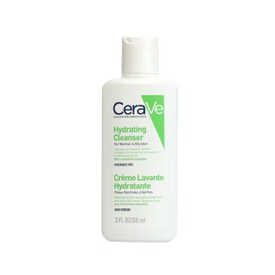 CeraVe হাইড্রেটিং ক্লেনজার, নরমাল থেকে ড্রাই স্কিনের জন্য 88ml
