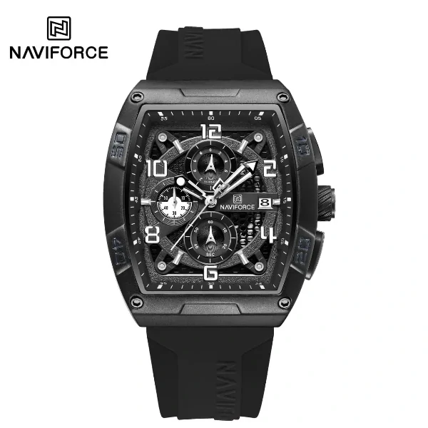 Naviforce 8052T ছেলেদের ঘড়ি – কালো