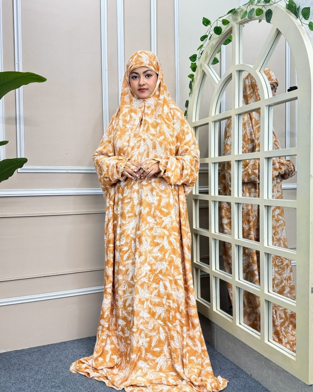 Women's Salah Long Khimar, Soft Cotton, 75 Inch, 6 Colours