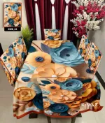ডাইনিং চেয়ার ও টেবিল কভার সেট, 3D প্রিন্ট, 18 x 21 ইঞ্চি