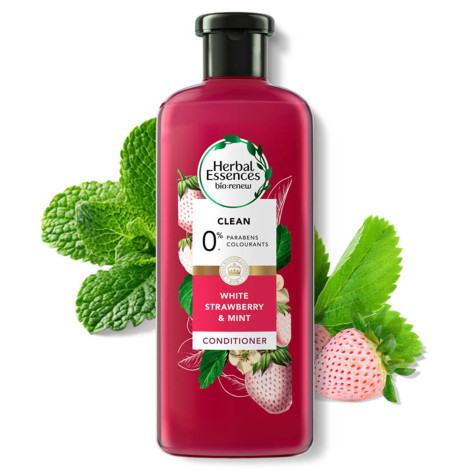 Herbal Essences হোয়াইট স্ট্রবেরি ও সুইট মিন্ট কন্ডিশনার 400ml