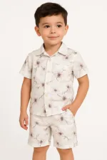 Boys' Shirt and Pant Set, 6 to 8 Years, 4 Colours