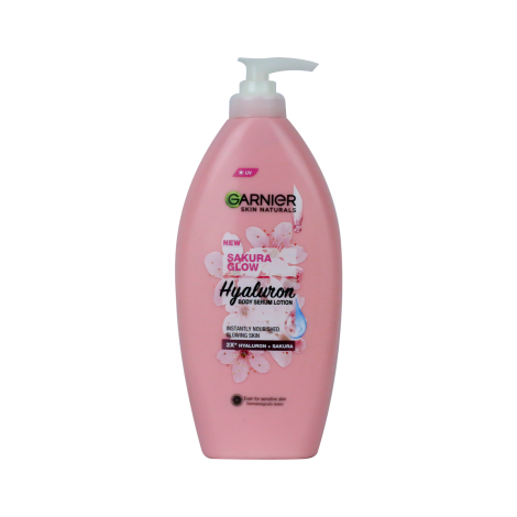 Garnier Sakura Glow Hyaluron বডি সিরাম লোশন 400ml