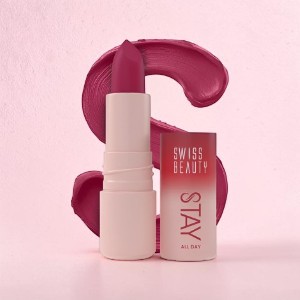 Swiss Beauty Stay All Day Lipstick - 06 Flirty