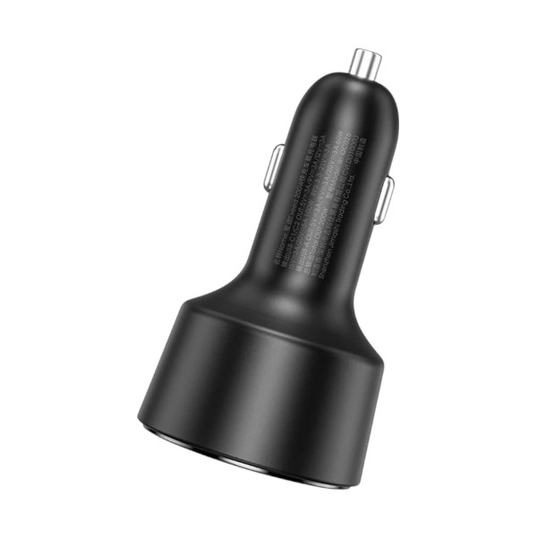 Wiwu Starship 200W 3 পোর্ট কার চার্জার (2xUSB-C এবং 1xUSB-A)