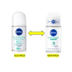 NIVEA ব্রাইটেনিং হ্যাপি শেভ 8 সুপার ফুড 48 ঘণ্টা রোল-অন 50ml