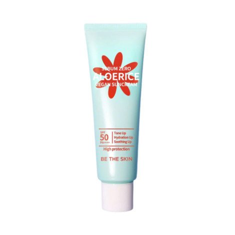 Be The Skin Sebum Zero অ্যালোরাইস ভেগান সান ক্রিম SPF 50+ PA++++ 50ml