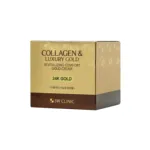 3W Clinic Collagen & Luxury Gold রিভাইটালাইজিং কমফোর্ট ক্রিম 24K Gold 100g