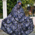 প্যালাজো লং খিমার সেট – লিনেন, নিকাবসহ