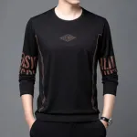 Men's Full Sleeve Mesh T-Shirt, Mixed Cotton, Sizes M to XL