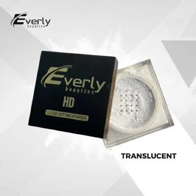Everly Beauties HD লুজ সেটিং পাউডার - Translucent