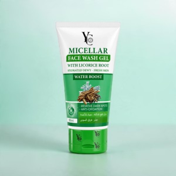 YC Micellar লিকোরিস রুট Water Boost ফেস ওয়াশ জেল 150ml