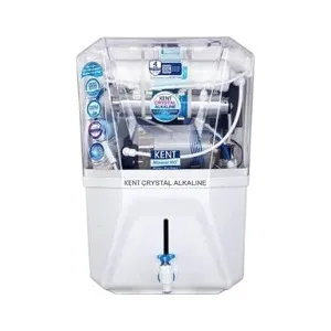 KENT CRYSTAL ALKALINE 11L RO + UV + UF + TDS কন্ট্রোল ওয়াটার পিউরিফায়ার (সাদা) K-3273-WP