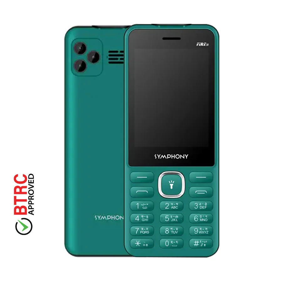 Symphony Fire30 Cadmium Green Dual SIM Feature Phone