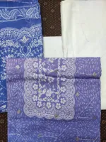 ANAYA HOOR কারচুপি ডিজাইন কটন থ্রি পিস
