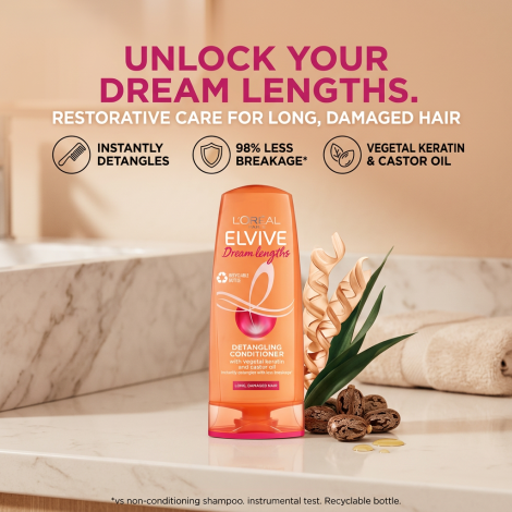 L'Oreal Elvive Dream Lengths Detangling Conditioner 200ml (France)