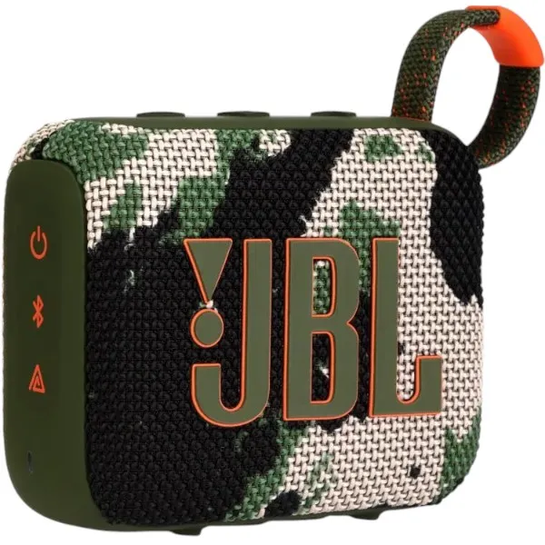 JBL GO 4 পোর্টেবল ব্লুটুথ স্পিকার – লাল