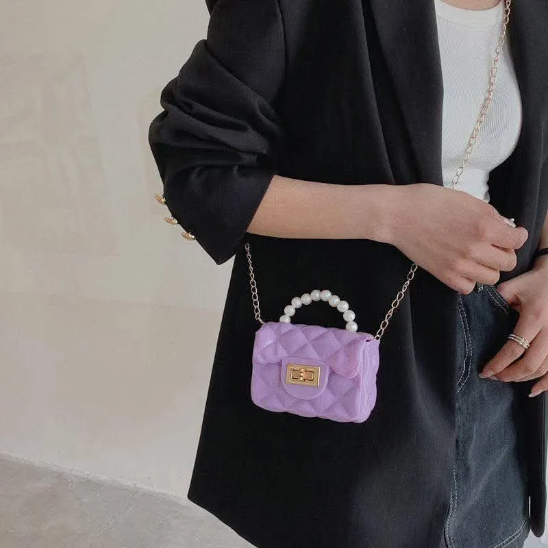 Children's Jelly Mini Shoulder Bag, 5 Colour Choices