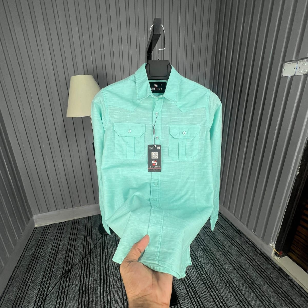 Premium Lap Seam Double Pocket Shirt