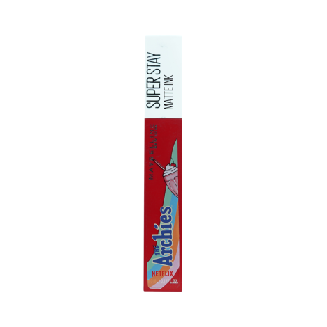 Maybelline Super Stay Matte Ink Liquid Lipstick The Archies Limited Edition - 220 Ambitious (China)