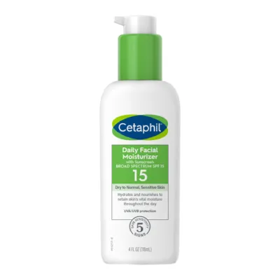 Cetaphil ডেইলি ফেসিয়াল ময়েশ্চারাইজার সানস্ক্রিন SPF 15 118ml