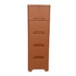 Caino ক্লোজেট 5 ড্রয়ার Eagle Brown