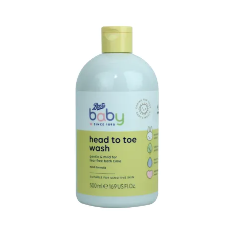 Boots Baby হেড টু টো ওয়াশ 500ml