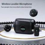 K31 Pro কলার ক্লিপ ওয়্যারলেস মাইক্রোফোন – Android ও iOS-এর জন্য