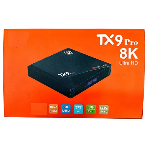 TX9 PRO 8K অ্যান্ড্রয়েড টিভি বক্স