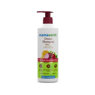 Mamaearth অনিয়ন শ্যাম্পু হেয়ার ফল কন্ট্রোল 400ml
