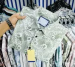 Men's Half Sleeve Print Shirt in Pure Cotton, Slim Fit, 6 Colours