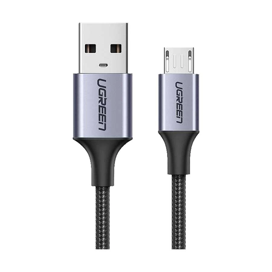 UGREEN 60146 USB to Micro USB Braided Cable 1 Meter Black