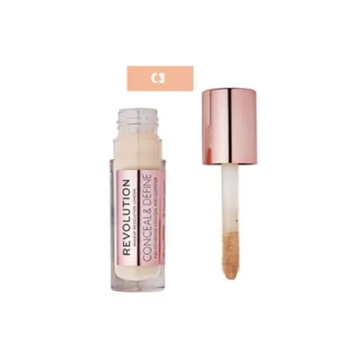 Makeup Revolution Conceal & Define লিকুইড কনসিলার - C3