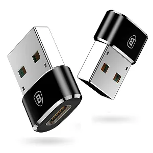Baseus মিনি Type-C ফিমেল টু USB মেল অ্যাডাপ্টার (CAAOTG-01)