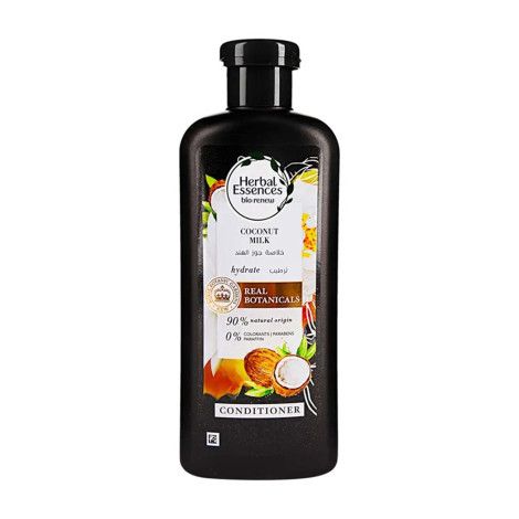 Herbal Essences কোকোনাট মিল্ক Real Botanicals কন্ডিশনার 400ml