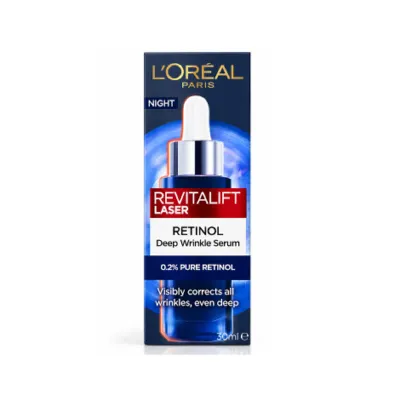 L'Oreal Revitalift Laser Retinol ডিপ রিঙ্কেল সিরাম 30ml