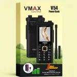 Vmax V54 পাওয়ার ব্যাংক মোবাইল ফোন ডুয়াল অ্যান্টেনা (6200mAh, 4 সিম)