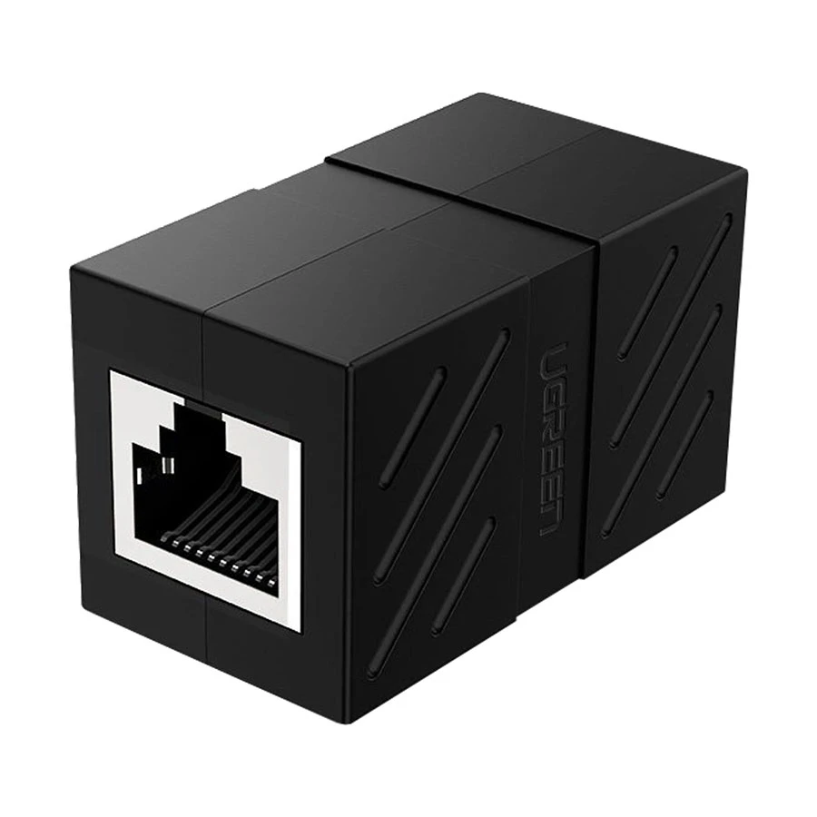 UGREEN NW114 (20390) Cat-7 RJ45 Female to Female Coupler Black