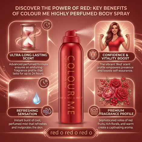 Colour Me হাইলি পারফিউমড বডি স্প্রে 150ml