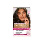 L'Oreal Excellence ক্রিম ট্রিপল কেয়ার হেয়ার কালার 400 ব্রাউন