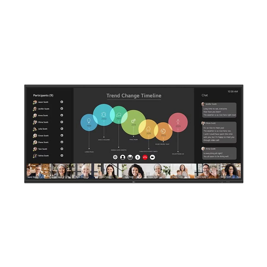 LG 105TR5WP 105 Inch 21:9 Interactive Flat Panel Display