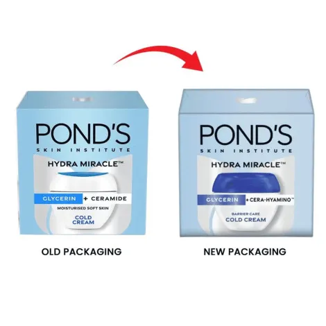 Pond's Hydra Miracle গ্লিসারিন + Cera-Hyamino ব্যারিয়ার কেয়ার কোল্ড ক্রিম 100ml