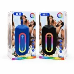 BS-27 RGB পোর্টেবল ওয়্যারলেস ব্লুটুথ স্পিকার – স্প্ল্যাশপ্রুফ, USB ও TF কার্ড সাপোর্ট
